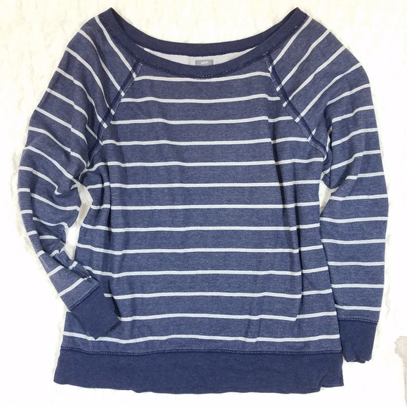 aerie Tops - Aerie Sparkle Stripe Sweatshirt